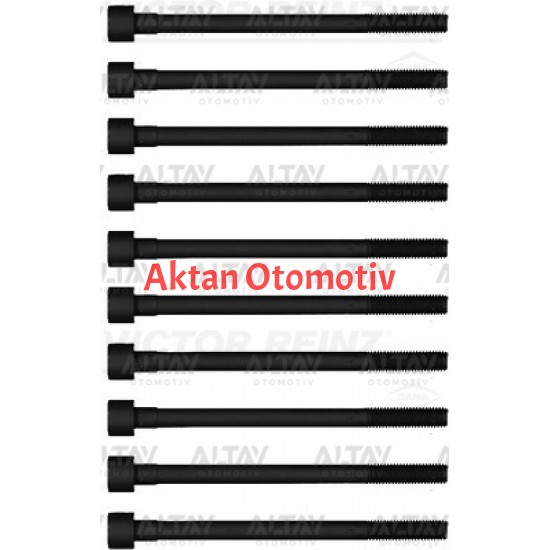 CİVATA SİLİNDİR KAPAK SAPLAMA TAKIM MICRA 92-02 1.0 / 1.3