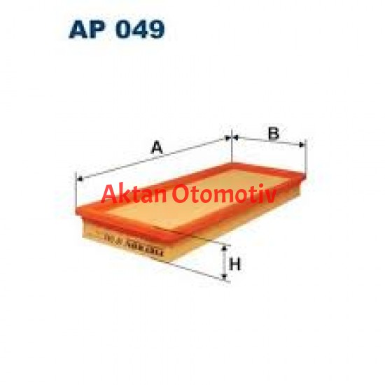 HAVA FİLTRESİ ASCONA B / KADETT C / REKORD E