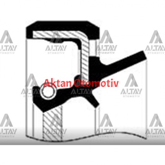 KEÇE ŞANZIMAN AVENSİS-COROLLA-1.3 ARKA SOL (34x63x9x15,5)