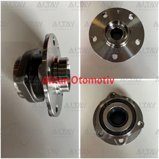 TEKER PORYASI CADDY III 04-15 / GOLF5 03-09 / A3 03-12 ON RULMANLI 5 BIJON ABSLI 3 AYAK 80mm(ORJINAL URUN NATURAL KUTU)