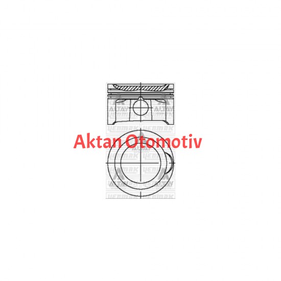 PİSTON SEGMANLI PASSAT / A4 01-10 2.0 ALT STD