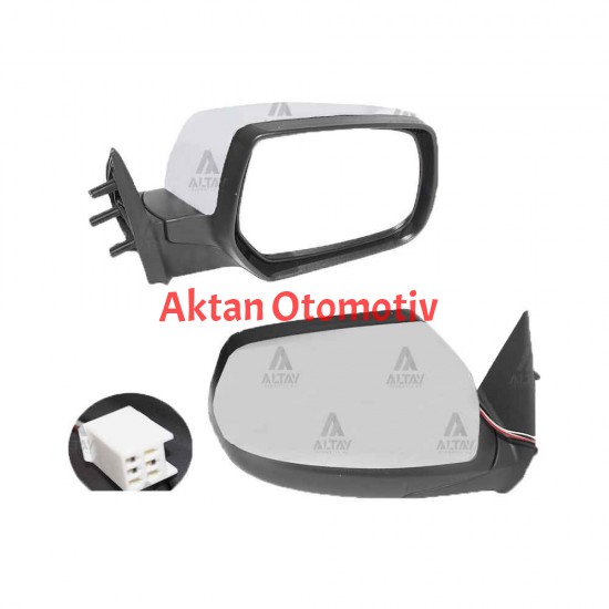 AYNA DIŞ DİKİZ BT-50 06= ELEKTRİKLİ KROM SAĞ