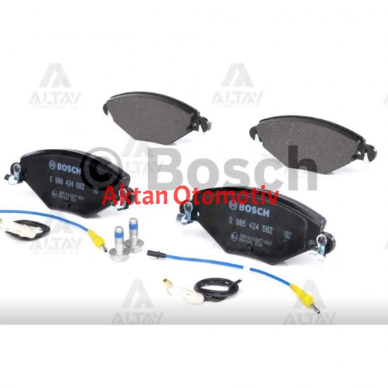 FREN BALATA C5 II 04-08 / C5 I 01-04 2.0 16V  FİŞLİ ÖN