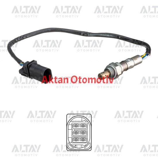 SENSÖR OKSİJEN POLO / CORDOBA / FABİA 03-08 BKY-BBY 1.4 16V ÖN
