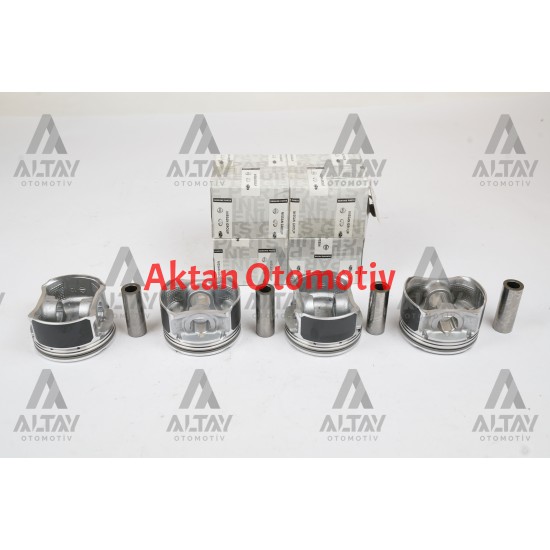PİSTON TEK QASHQAI 10-13 / JUKE 10= / 1.6 HR16DE / STD (SEGMANSIZ)