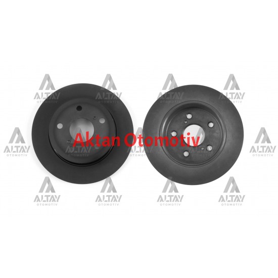 FREN DİSKİ COROLLA 19-22 BENZİNLİ 1.6 / HYBRID ARKA DÜZ 274-5 (DELİKLİ PERFORMANS TİP)