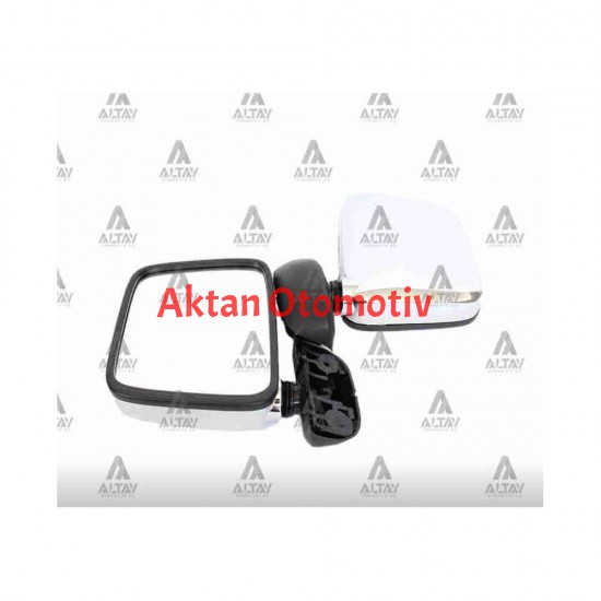 AYNA DIŞ DİKİZ PICKUP  97-02 D22 KROM SAĞ