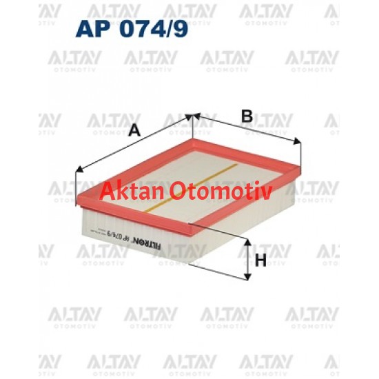 HAVA FİLTRESİ C-MAX 1.0 ECOBOOST / TOURNEO 1.0. / TOURNEO 1.5 TDCI 18=