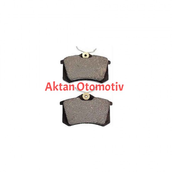 FREN BALATA GOLF4 99-06 / BORA 99-05 / 307 00= / C3-C4 09= (KALINLIK 15mm) ARKA