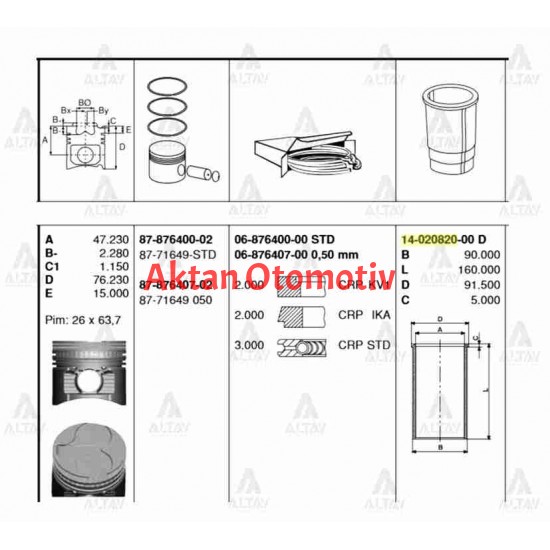 GÖMLEK VANETTE LD-23 STD