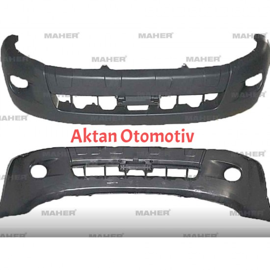 TAMPON HILUX ÖN 06-09 D4D 4X4 SİYAH DODİK DELİKLİ SİSSİZ
