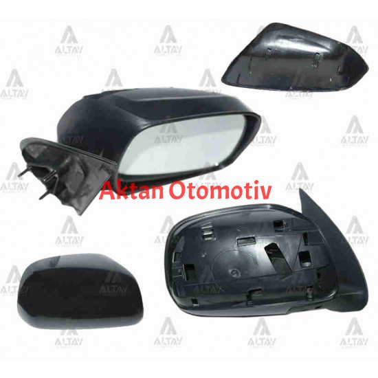 AYNA DIŞ DİKİZ HILUX 06-11 MANUEL SİYAH SAĞ