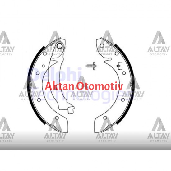 FREN BALATA  PARTNER 96-08 /  BERLINGO 96-08 / XSARA PICASSO 04= / SCENIC 98= (228x42)  PABUÇ ARKA