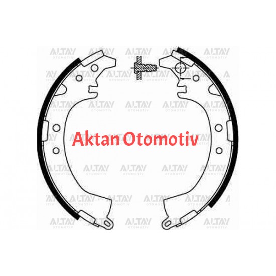 FREN BALATA TERIOS 97-11 / RAV-4 96-05 ARKA