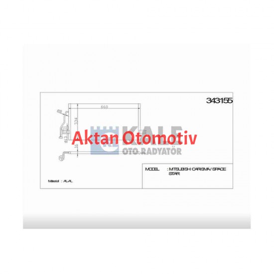 RADYATÖR KLİMA CARISMA 96-06