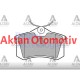 FREN BALATA CROSSLAND / CROSSLAND X / MEGANE II / 307 / C3 / C4 / GOLF4 / BORA 99-05 (KALINLIK 17mm) ARKA CİVATALI