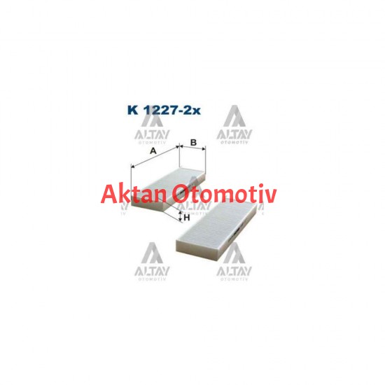 POLEN FİLTRESİ 3008 / 5008 / PARTNER TEPEE 07= KARBONSUZ