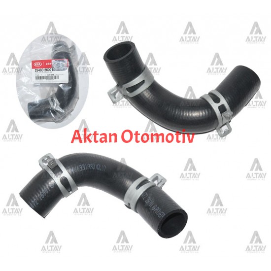 HORTUM DEVİRDAİM SU BORUSU ACCENT 00-06 / ERA BENZİNLİ (KELEPÇELİ)