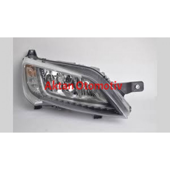 FAR DUCATO MAXI / BOXER / JUMPER 14= LED FAR SAĞ KROM ÇERÇEVE