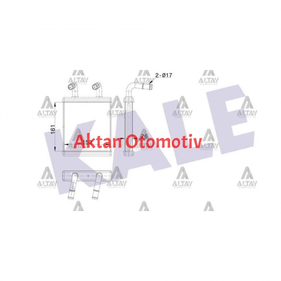 RADYATÖR KALORİFER PREGIO 97-05 BRAZING