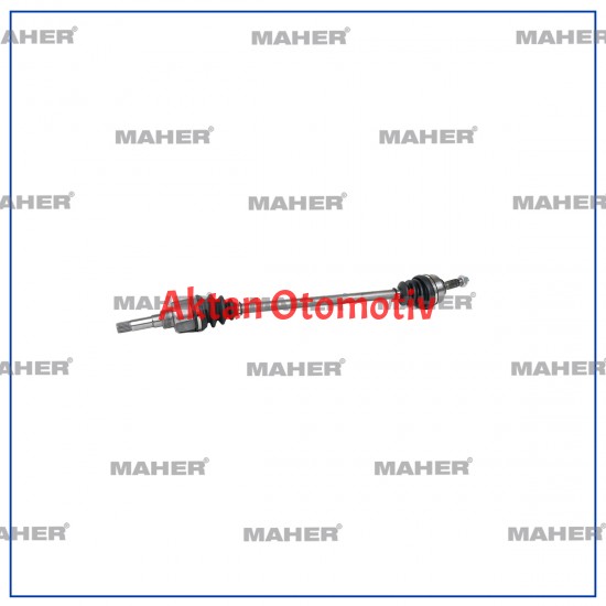 AKS KOMPLE ÖN C3 I 02-09 / SAĞ 1.4HDI M-T 70HP YAYLI TİP MA ŞANZIMAN 858mm