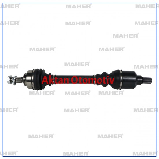 AKS KOMPLE ÖN 307 00-07 / C4 04-09 / SOL 1.6 A-T 613mm