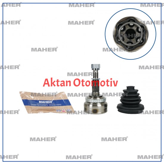 AKS KAFASI DIŞ VECTRA B  96-03 / ASTRA G 98-05 / ZAFIRA A 99-05 / ABSLİ 29 DİŞ 33X25X52X170,8