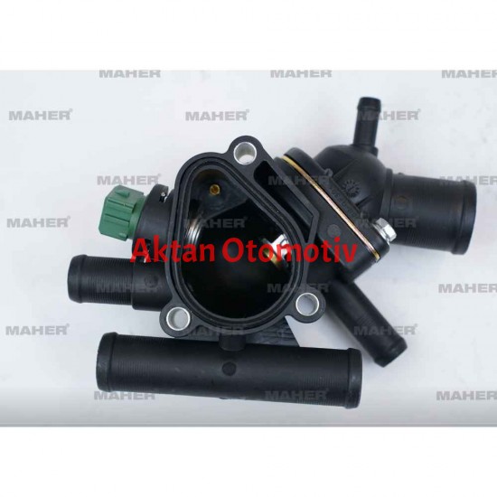 TERMOSTAT KANGOO / LAGUNA MEGANE I 1.9D KOMPLE CONTALI SENSORLU 89 CC