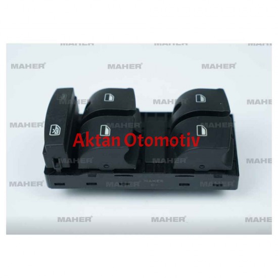 DÜĞME CAM AÇMA A4 05-08 (DÖRTLU)