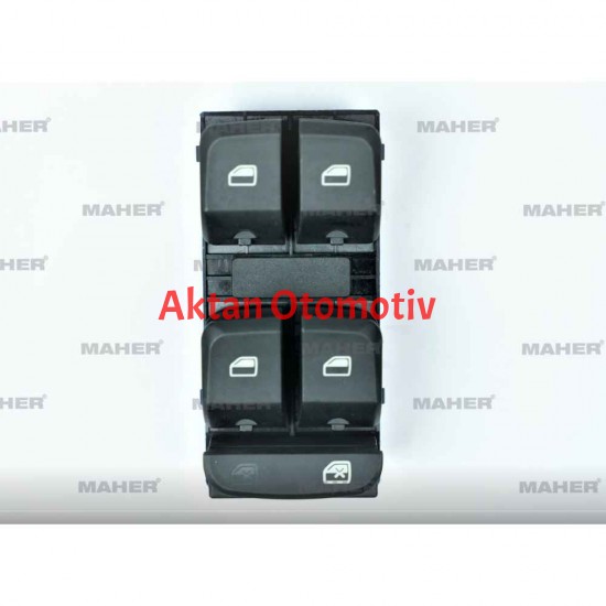 DÜĞME CAM AÇMA A4 / Q5 08-12 (DÖRTLU)