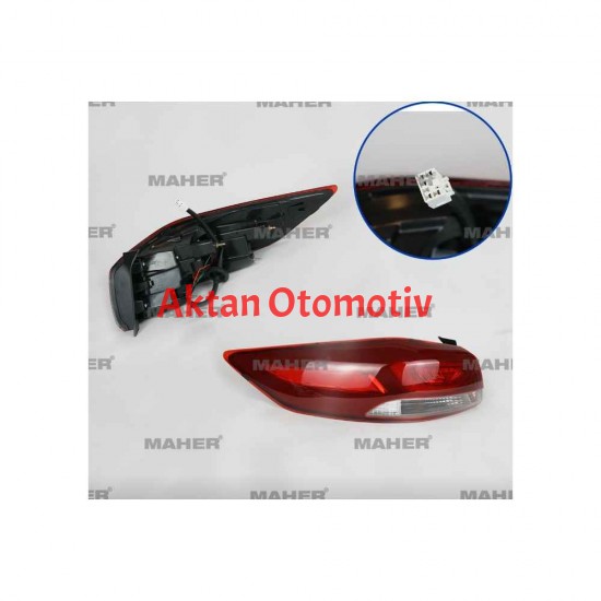 STOP LAMBASI ELANTRA 16-18 LEDLİ DIŞ SOL