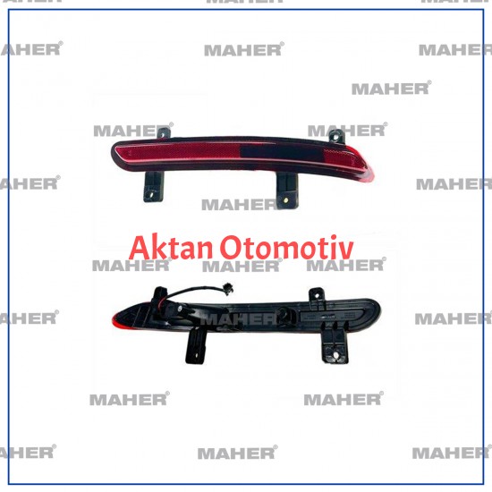 REFLEKTÖR TAMPON TIGGO 8 PRO 22-24 ARKA SAĞ