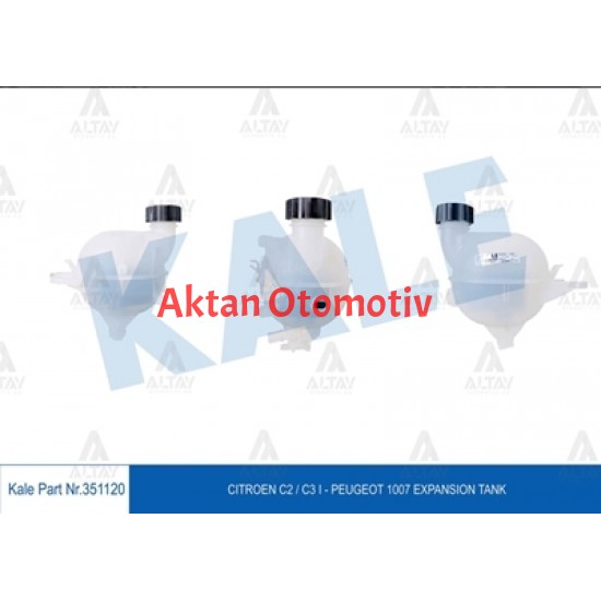 YEDEK SU DEPOSU C2 / C3 / C3 2 / C3 PLURIEL 01= 1.4-1.6 (KAPAKLI)