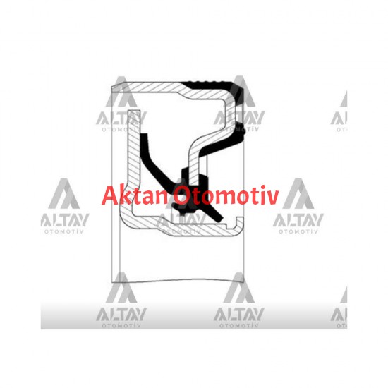 KEÇE KRANK DUCATO 2.3 JTD / DAILY 2.3 JTD-JEST 2.3 JTD ÖN (50×80×14)