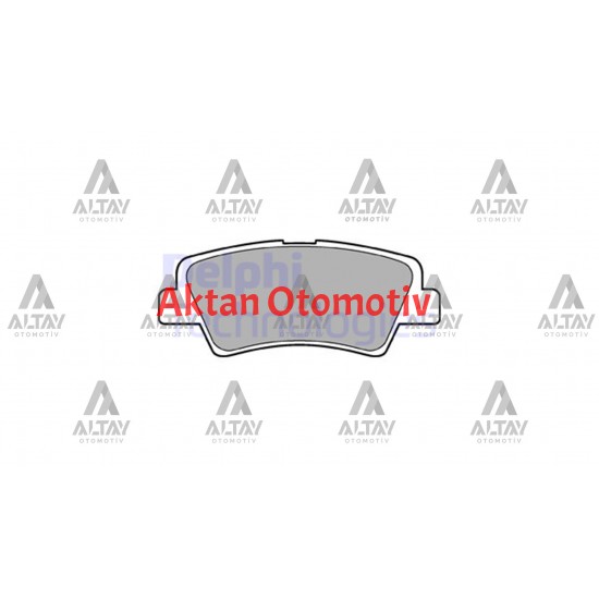 FREN BALATA ACCENT 11-18 BLUE / ELANTRA 11-20 / I-30 12-16 / I-20 14-21 / RIO 12= / CEED / SOUL / I-40 DİSK ARKA