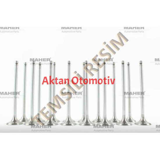 SUPAP TAKIM STAREX KMY 2600 STD (IN-4 ÖLÇÜ:42x8x132 / EX-4 ÖLÇÜ:36x8x132)