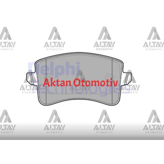 FREN BALATA A4 08= / Q5 09= / A5 08= ARKA