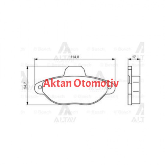 FREN BALATA PUNTO 00-12 / PANDA 03= ÖN