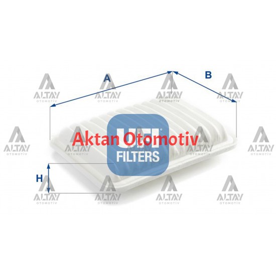 HAVA FİLTRESİ COROLLA 06-12 / COROLLA 13 = 1.3-1.6 / AURIS 07= / AVENSIS 08-18 / RAV-4 08=