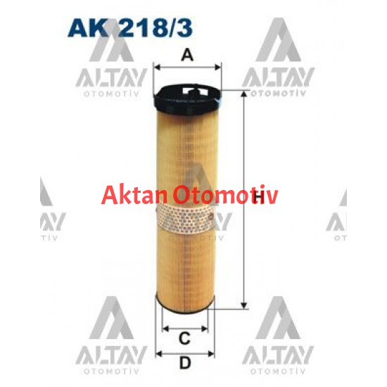 HAVA FİLTRESİ W211 / W220 02-09 OM 647-648