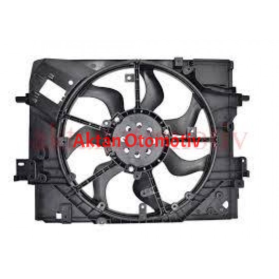 FAN RADYATÖR RENAULT CLIO V ; CAPTUR II 1.0 TCE 19= REZİSTÖRSÜZ (12V) (150W 2200 rpm) FAN MOTORU DA