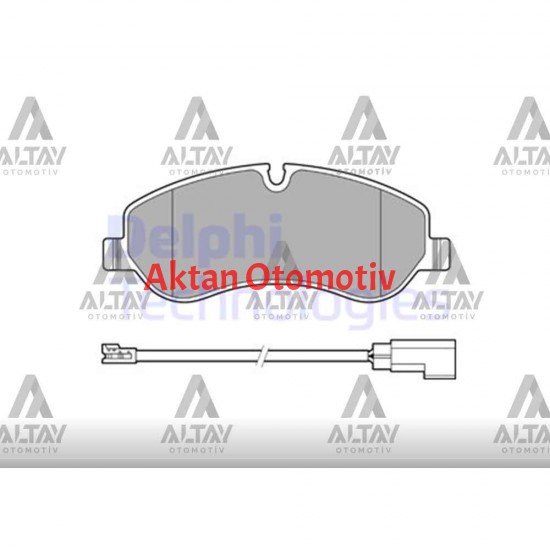 FREN BALATA TRANSIT CUSTOM 12= / TRANSIT 14= FİŞLİ ÖN
