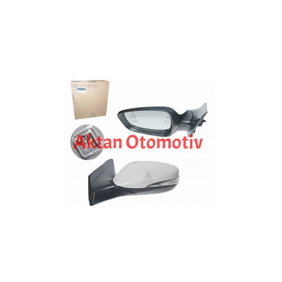AYNA DIŞ DİKİZ ACCENT 11= BLUE ELEKTRİKLİ SİNYALLİ SOL