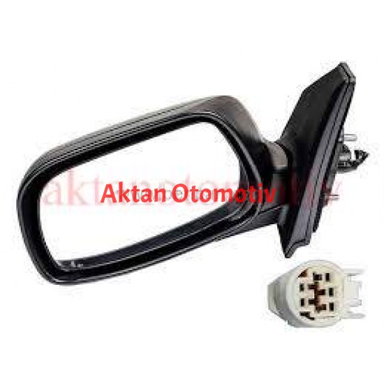 AYNA DIŞ DİKİZ COROLLA 03-06 ELEKTRİKLİ ISITMALI 5 FİŞLİ SOL