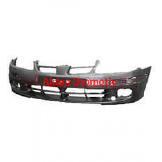 TAMPON ALMERA ÖN 00-03 SİYAH SİS/BANT DELİKLİ