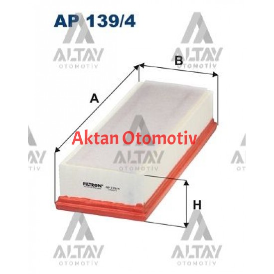 HAVA FİLTRESİ A4 / A5 / Q5 08-12 1.8 TFSI-2.0 TFSI-2.0 TDI CAGA-CAHA-CDNB-CAAB