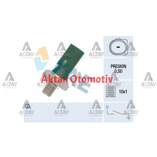 MÜŞÜR YAĞ GOLF / CADDY / AMAROK / A3 / POLO 03= BBY-BKY-BLF-BMY-CAXA 1.4 16V-1.4 TSİ 0,50 BAR YEŞİL