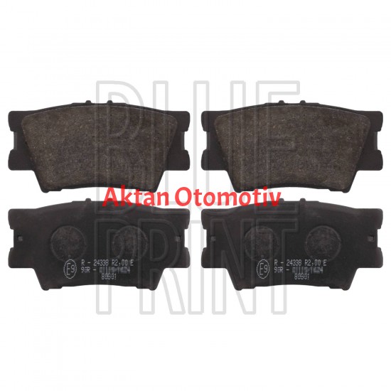 FREN BALATA RAV-4 06-15 / CAMRY 06-11 / YARIS 06= DİSK ARKA