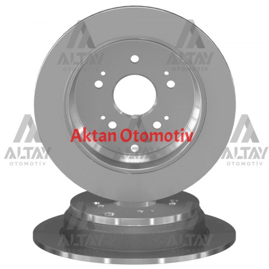 FREN DISKI CRV 04-12 / ARKA DÜZ 305-5 KAPLAMALI KAPLAMALI (SET)