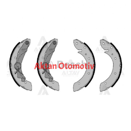 FREN BALATA  PARTNER 96-08 /  BERLINGO 96-08 / XSARA PICASSO 04= / SCENIC 98= (228x42)  PABUÇ ARKA